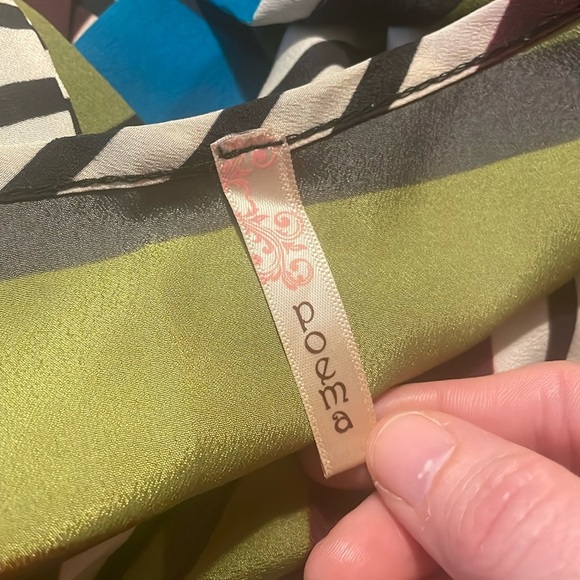 Modcloth Poema Belted Tunic Large - Picture 2 of 6